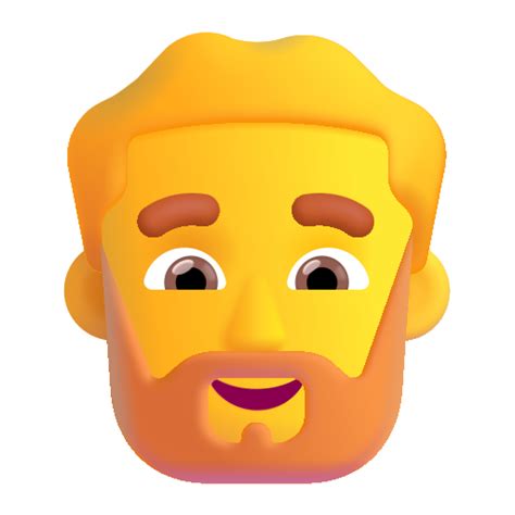 Man Beard Emoji 🧔‍♂️