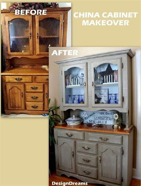 10 Most Beautiful Antique China Cabinet Makeover Ideas Farmhouse China Cabinet Furniture