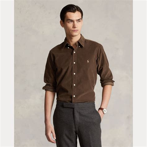 Polo Ralph Lauren Custom Fit Corduroy Shirt Shirts From Signature