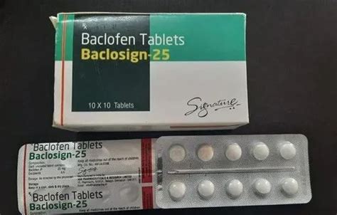 Baclofen Tablet Mg Signature At Rs Tablet In Nagpur Id