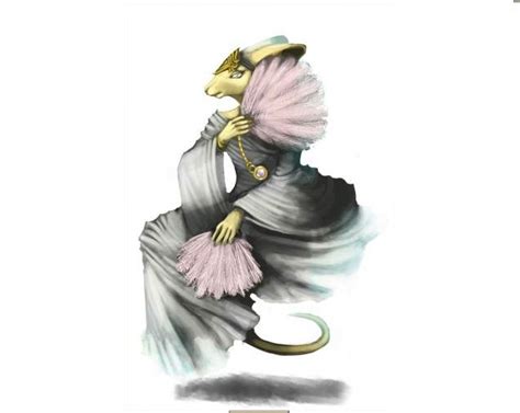 Zephyr Mouse Character Art Mythical Creatures Anamorphic