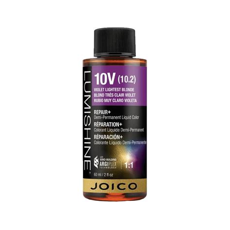 Joico Lumishine Liquid Demi V Violet Lightest Blonde Ml Hair