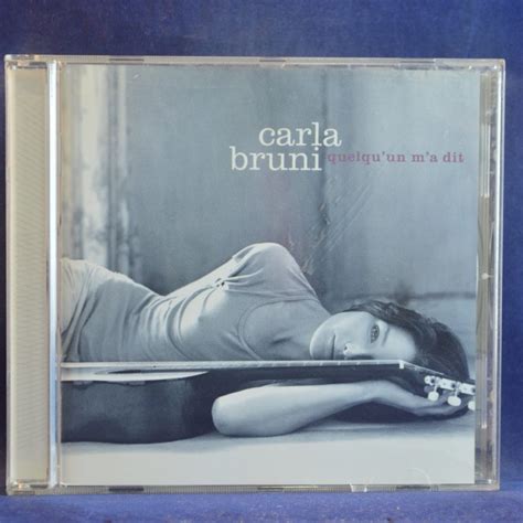 Carla Bruni Quelqu Un M A Dit Cd Todo M Sica Y Cine Venta Online