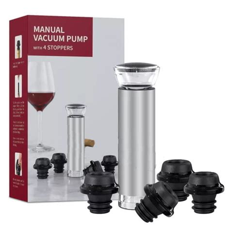 Wine Manual Vacuum Pump Cellar Smart