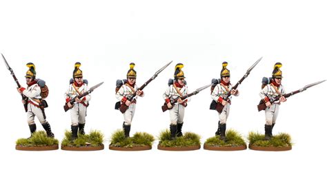 Austrian Line Infantry Attacking Stl Piano Wargames