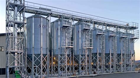 Hopper Bottom Bins – SCAFCO Grain Systems