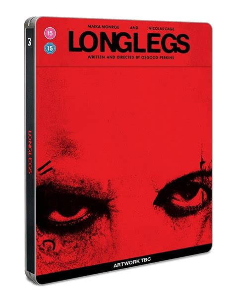 Longlegs Limited Edition 4K Ultra HD Steelbook Maika Monroe Nicolas