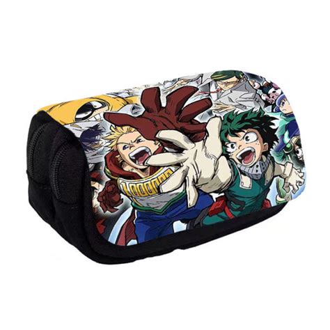 2023 กระเป๋าดินสอสถาบันฮีโร่ของฉัน My Hero Academia กล่องดินสอความจุสูง ...