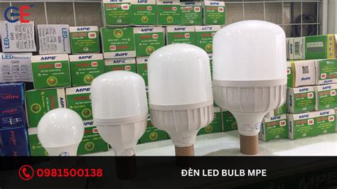 Đèn LED Bulb MPE Thiết Bị Điện GE