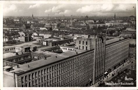 Ansichtskarte Postkarte Berlin Mitte Statistisches Akpool De