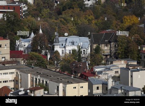Old Town Bucharest Seen From Above Stock Photo Alamy
