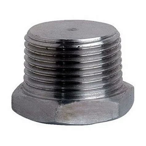 Polished Round Pipe Plug Fittings For Construction At Piece In