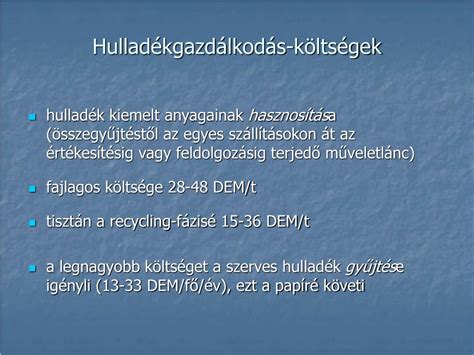 Ppt Hullad Kgazd Lkod S Bevezet S Powerpoint Presentation Free