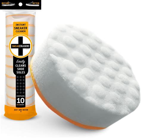 SneakERASERS Instant Sole And Sneaker Cleaner Premium Disposable