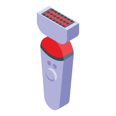 Health epilator icon isometric vector. Skin laser 15117064 Vector Art ...