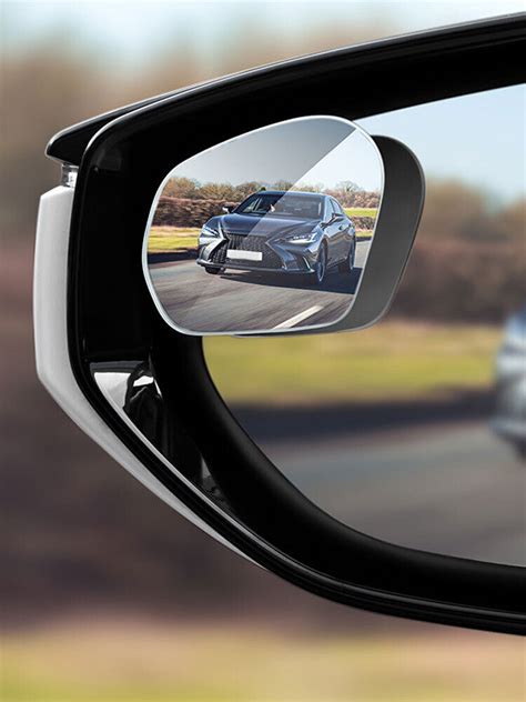 2x Blind Spot Mirror 360 Wide Angle Convex Rear Side View Car