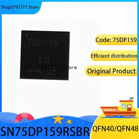 1PCS 5PCS Brand New Original Authentic SN75DP159RSBR QFN 40 QFN 48