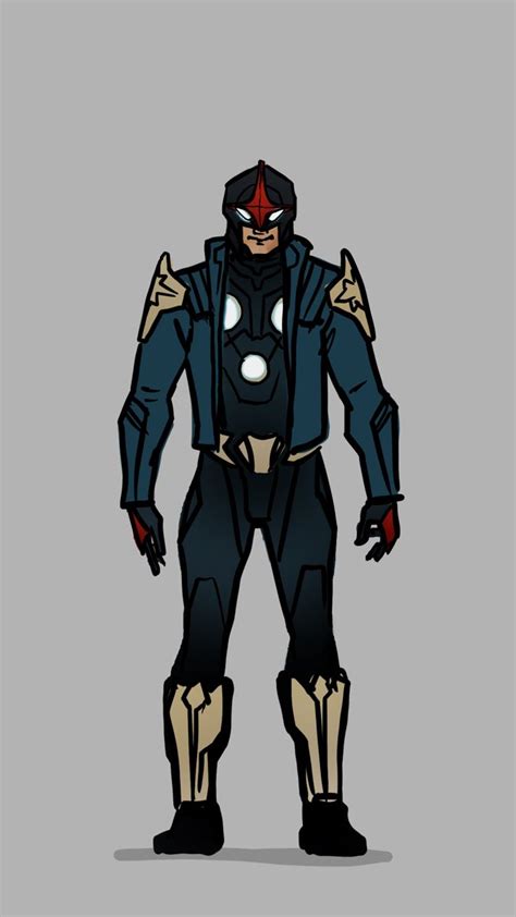 Nova Sam Comics Quick Redesign Marvel Concept Art Marvel And Dc