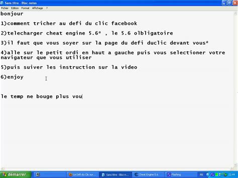 Comment Tricher Au Defi Du Clic Youtube