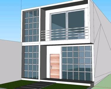 Simple Facade 3D SKP Detail For SketchUp Designs CAD