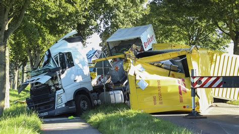 Alkoholisierter Lkw Fahrer verursacht Unfall auf der Hardter Landstraße