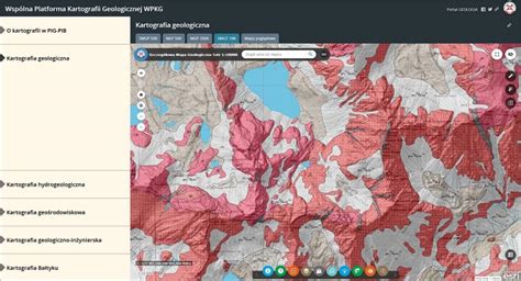 Kolejne Arkusze Mapy Geologicznej Polski 1 200 000 W Internecie