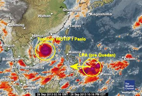 Low Pressure Area Now East Of Samar News From The Philippines