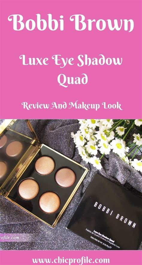 Bobbi Brown Luxe Eye Shadow Quad Review Live Swatches Makeup Look Artofit