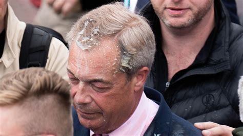 Woman Who Threw Milkshake At Nigel Farage Given Suspended Prison