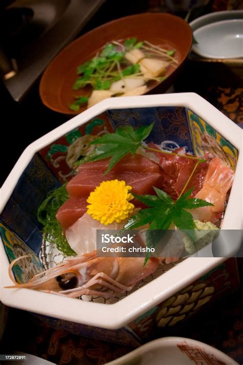 Japanese Sashimi Tuna Snapper Scampi Stock Photo Download Image Now