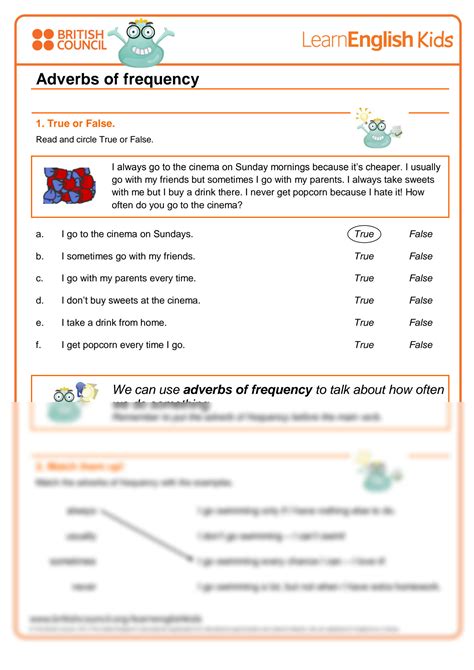 Solution Grammar Games Adverbs Of Frequency Worksheet Studypool