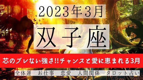 ふたご座♊2023年3月 │全体運・恋愛・仕事・人間関係 テーマ別タロットリーディング Lifeee占い動画