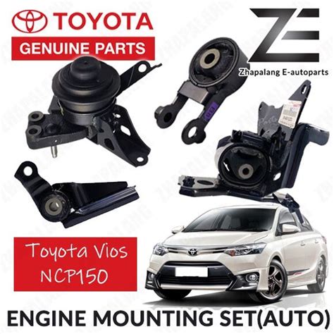 Original Toyota Engine Mounting Set Auto Vios Ncp Speed