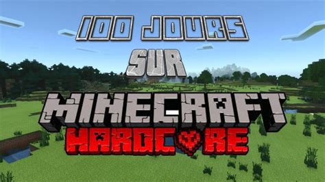 SURVIE 100 JOURS SUR MINECRAFT HARDCORE KyloEnzo YouTube