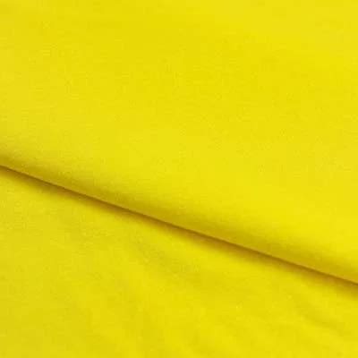 Tissu Pas Cher Maille Jersey Viscose Uni Vendu Au M Tre Jaune Poussin