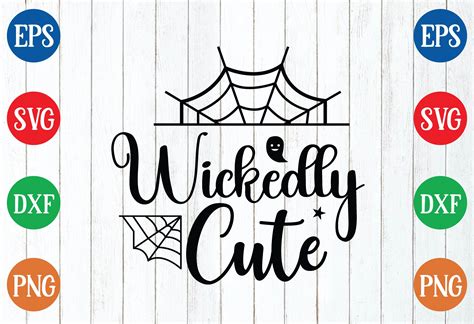 Wickedly Cute Svg Graphic By Habiba Creative Studio Creative Fabrica