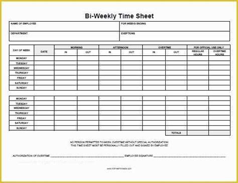 Time Card Spreadsheet Template Free Of 40 Free Timesheet Time Card Templates Template Lab