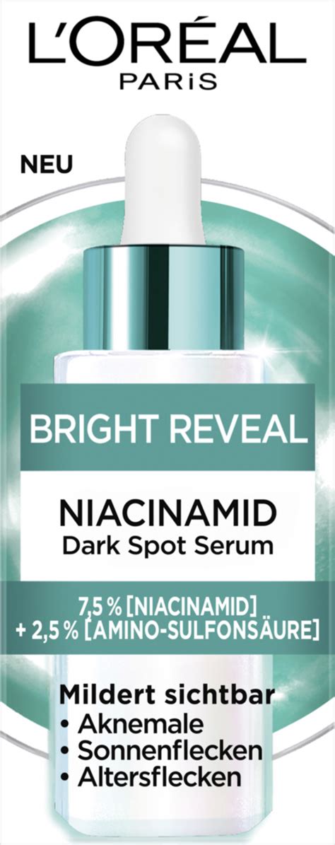 LOréal Paris Bright Reveal Niacinamid Dark Spot Serum von ROSSMANN für