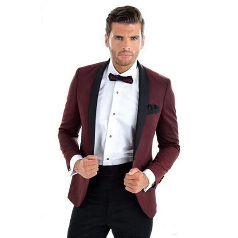 Esmoquin De Boda Para Hombre Traje Excelente De Piezas Chaqueta Y