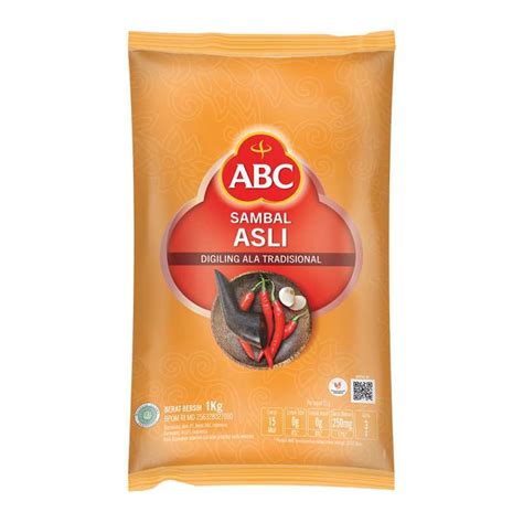 Promo Abc Multi Pack Sambal Asli 1 Kg 3 Pcs Diskon 21 Di Seller Abc