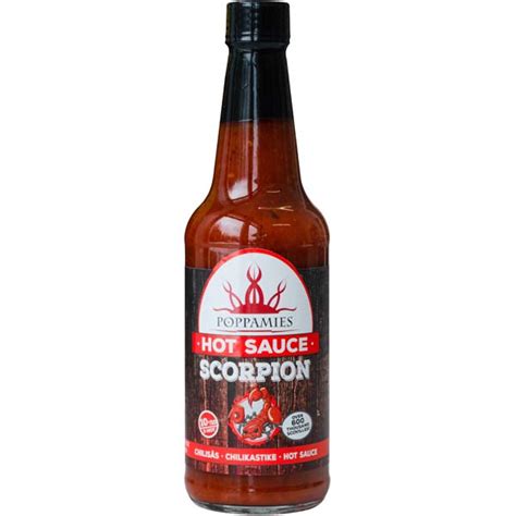 Poppamies Hot Sauce Scorpion Chilikastike Ml