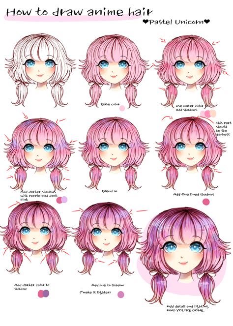 How To Color Anime Hair This Interactive Poll Of Good Anime