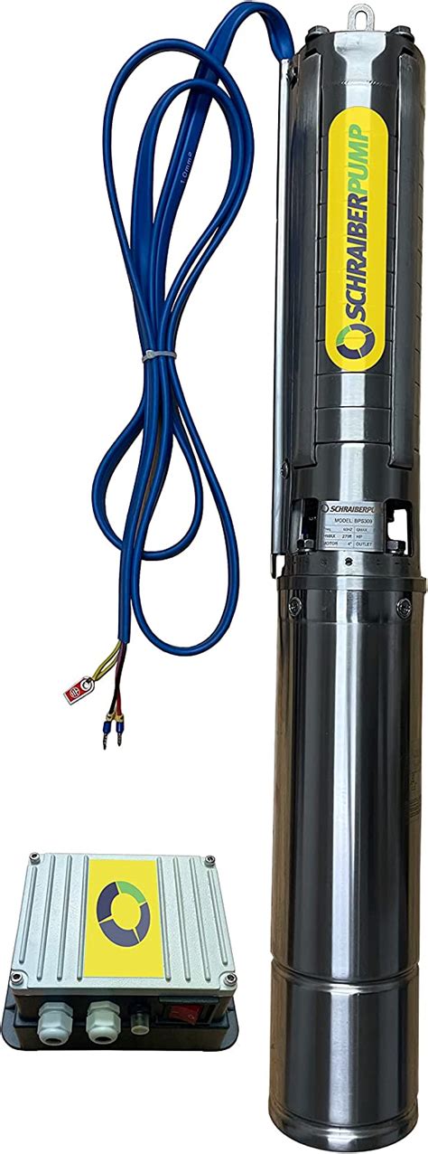 Schraiberpump 4 Stainless Steel Impeller Submersible Deep Well Pump