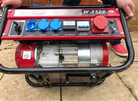 Wurzburg Germany W8500 Petrol Generator 8.5KW in PE29 Huntingdonshire ...