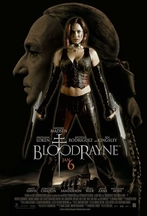 Bloodrayne 2005 Movie Poster - 748x1097 Wallpaper - teahub.io