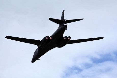 Military Aircraft B1b Lancer Bomber Flight Editorial Stock Photo ...