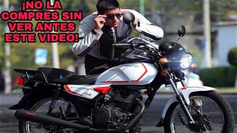 VENTAJAS Y DESVENTAJAS DE LA MOTOCICLETA VENTO XPRESS 150 NO LA