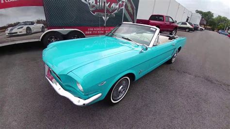 Pagoda Green 1964 1 2 Mustang Convertible D Code 289 Hi Po 210hp Youtube