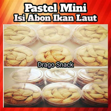 Jual Pastel Mini Isi Abon Ikan Laut Kemasan Toples Makanan Khas Sumenep