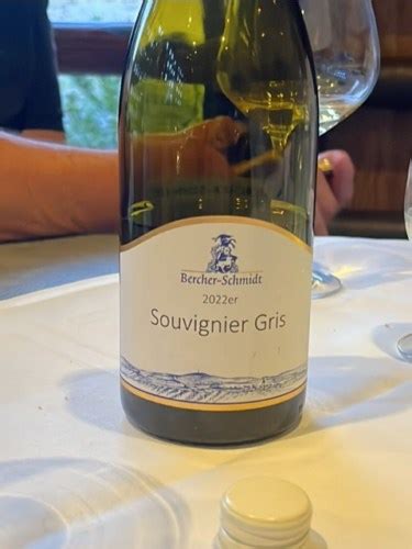 Bercher Schmidt Souvignier Gris Vivino Australia